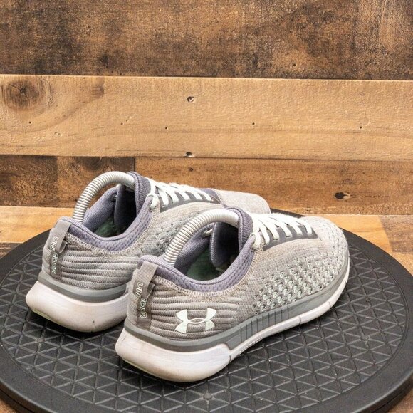 UNDER ARMOUR LIGHTNING 2 WOMENS ATHLETIC SHOES RUNNING WALKING TRAIN GRAY SZ 8.5 - Picture 7 of 9